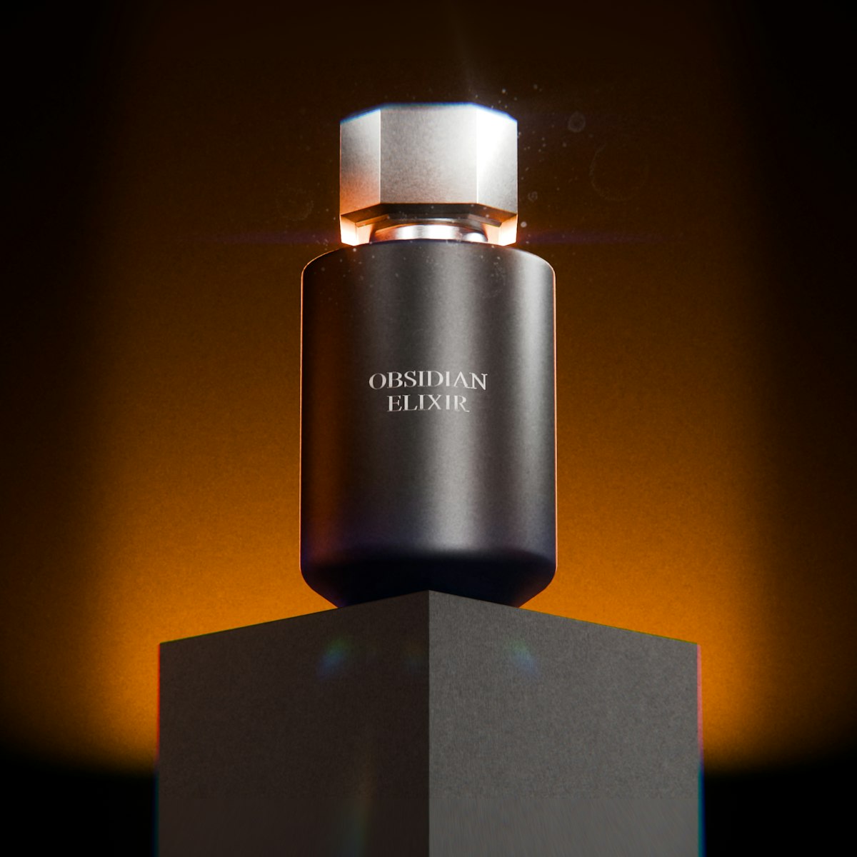 Eau de Parfum Neroli Divino — Fragranza con neroli siciliano, cedro ligure e muschio bianco. 50 ml, flacone in vetro soffiato con tappo in ulivo. Tiratura: 200 flaconi.